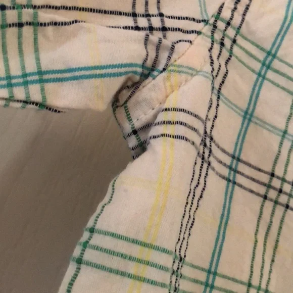 Boys rugged spring Easter butts plaid flannel long sleeve shirt - Picture 10 of 12